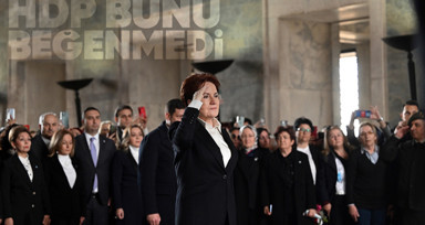 İYİ Parti lideri Akşener, 8 Mart Dünya Kadınlar Gününde Anıtkabir'i ziyaret etti