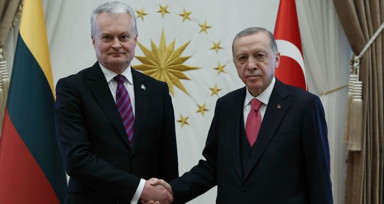 Cumhurbaşkanı Recep Tayyip Erdoğan Litvanyalı mevkidaşı Gitanas Nauseda ile görüştü!
