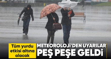 Meteoroloji'den uyarılar peş peşe geldi! Türkiye'yi etkisi altına alacak | 11-12 Mart hava nasıl olacak? Hafta sonu yağış olacak mı?
