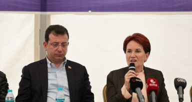 İYİ Parti Genel Başkanı Meral Akşener ve İBB Başkanı Ekrem İmamoğlu Hatay'da açıklamalarda bulundu