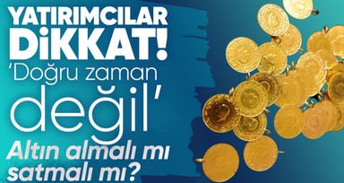 Kuyumcular hem tahminlerini paylaştı hem de uyardı! Düşüş sürecek mi? Altın ne zaman yükselecek? Gelecek haftalarda...
