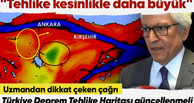 Prof. Dr. Pampal'dan dikkat çeken çağrı: Türkiye Deprem Tehlike Haritası güncellenmeli
