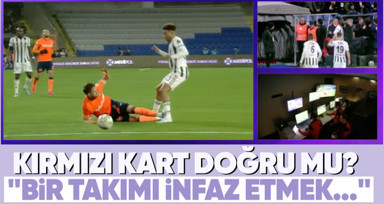 Başakşehirli Januzaj'ın gördüğü kırmızı kart doğru mu? Usta isimler değerlendirdi
