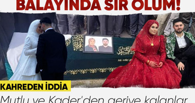 Balayında sır ölüm! Genç çiftten kalanlar kahretti