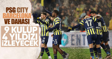 Fenerbahçe-Sevilla maçına 9 kulüp gözlemci gönderdi! 4 yıldız mercek altında