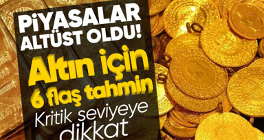 Altında 'iflas' hareketi piyasaları altüst etti! 6 kurumdan kritik altın tahminleri... O seviyeye dikkat! | 17 Mart Güncel Altın Fiyatları