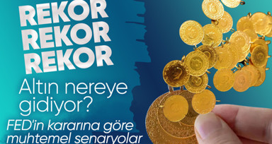 Altın rekora doymuyor! Gram altın, çeyrek, cumhuriyet zirvede! FED'in faiz kararının ardından ne olacak? Uzman isim muhtemel senaryoları sıraladı