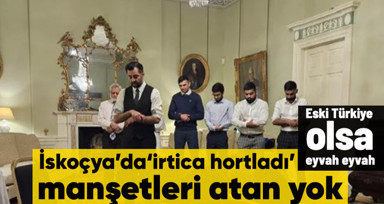 İskoçya'nın ilk Müslüman Başbakanı Hamza Yusuf resmi konutunda görevinin ilk gününde ailesine namaz kıldırdı
