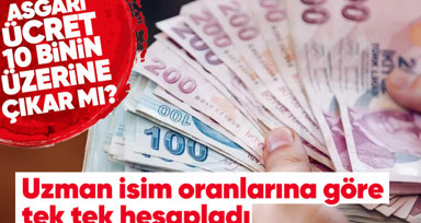 Asgari ücret 10 bin liranın üstüne çıkar mı? Oranlarına göre teker teker hesaplandı! İşte en göze çarpan miktar