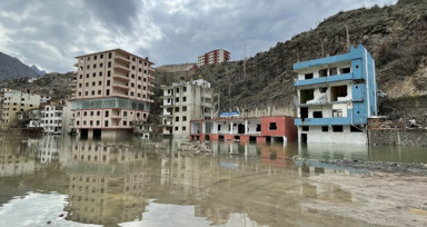 Yusufeli Barajı'nda 134,66 milyon metreküp su depolandı! Su seviyesi 91 metreye çıktı: Binalar su altında kaldı