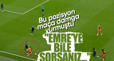 O pozisyon Galatasaray-Adana Demirspor maçına damga vurmuştu! "Emre Akbaba'ya bile sorsalar..."