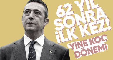 Fenerbahçe Ali Koç döneminde yine bir ilki yaşadı! 62 yıl sonra...