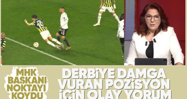 MHK Başkanı Lale Orta son noktayı koydu! Fenerbahçe-Beşiktaş derbisindeki Arda Güler'in pozisyonu penaltı mı?