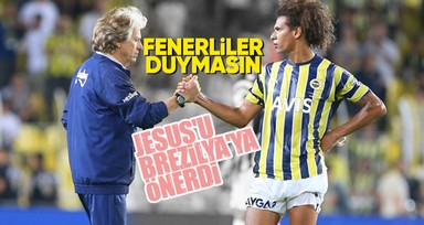 Fenerbahçe'nin yıldızı Willian Arao Jorge Jesus'u Brezilya'ya önerdi