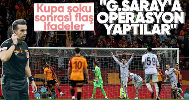 Galatasaray'ın Başakşehir'e yenildiği maçın ardından çarpıcı sözler! "Operasyon yaptılar"