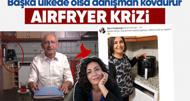 Selvi Kılıçdaroğlu'nun Airfryer paylaşımı kriz çıkardı! "Markayı kapatmayı akıl edemeyenler cumhurbaşkanı iletişimi yönetecekler"