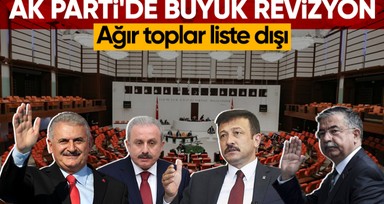 İstisnasız uygulanan 3 dönem kuralıyla AK Parti'de büyük revizyon yaşandı! Hangi ağır toplar mecliste olmayacak?