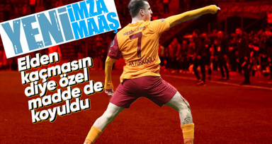 Galatasaray Kerem Aktürkoğlu'nun sözleşmesini uzatıyor! Yeni maaşı ve kontarttaki özel madde belli oldu