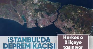 Depremin ardından İstanbul'da en çok hangi ilçeler terk edildi?