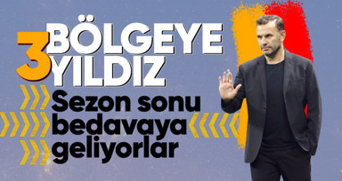 Galatasaray 3 bölgeye 3 dünya yıldızı alıyor! İşte Okan Buruk'un istediği isimler