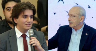 Genç Sadullah Ergin'in badem bıyıklarını sordu! Kemal Kılıçdaroğlu ne diyeceğini bilemedi