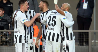 Süper Lig'in 31. haftasında Beşiktaş deplasmanda Ümraniyespor'u 2-0 mağlup etti