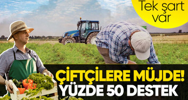 Çiftçilere müjde! Tarımsal amaçlı su kullanımına yarı yarıya destek!