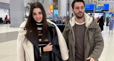 Hakan Sabancı ile aşkları dolu dizgin devam eden Hande Erçel aileye girdi! Müstakbel kaynanası Arzu Sabancı'yla göbek attılar