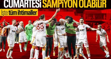 Galatasaray Sivasspor maçında şampiyon olabilir! Fenerbahçe-Trabzonspor maçında...