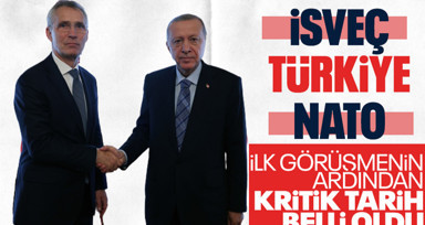 Cumhurbaşkanı Erdoğan bugün NATO Genel Sekreteri Stoltenberg'i kabulü sona erdi: İsveç için kritik tarih belli oldu!