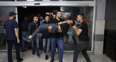 İsrail askeri Ramallah'ı kana buladı! Yaralılar tedavi altına alındı