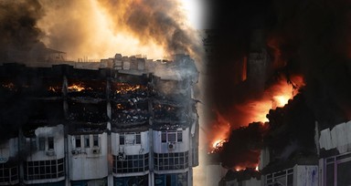 Başakşehir'de fabrika yangını! Müdahale saatlerdir sürüyor
