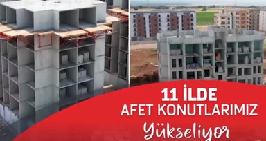 Çevre, Şehircilik ve İklim Değişikliği Bakanı Mehmet Özhaseki'den deprem bölgesi paylaşımı