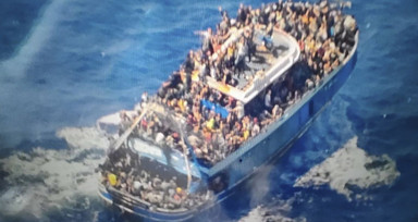 Yunanistan'da senenin en ölümcül göçmen dehşeti! Frontex facia öncesi görüntüleri yayınladı