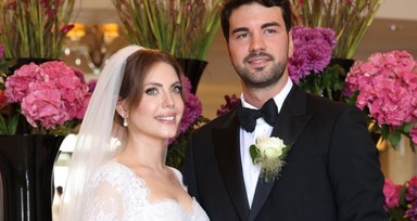 Eda Ece ile Buğrahan Tuncer evlendi! Hande Erçel-Hakan Sabancı çifti aşka geldi, Şevval Sam sahneye atladı, Nesrin Cevadzade bakışları üzerine topladı