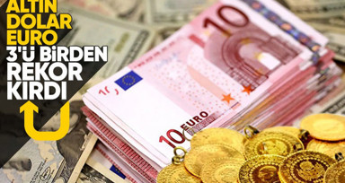 Merkez'in faiz gram altın, dolar ve euroda rekor gelişmişti! 23 Haziran Cuma altın ve döviz kurunda yükseliş devam ediyor