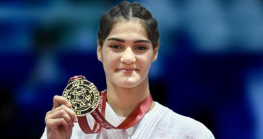 Sinem Oruç Ümitler Avrupa Judo Şampiyonası'nda altın madalya kazandı