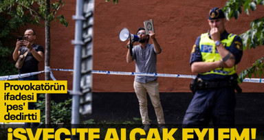 İsveç'te saygısızca Kur'an-ı Kerim'i yakan provokatörün ifadesi çıktı! Bir skandal daha! Dünya basını manşete taşıdı