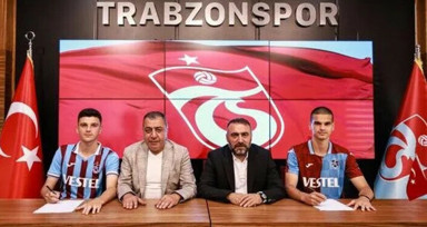 Trabzonspor, altyapısından 2 oyuncuyla sözleşme imzaladı
