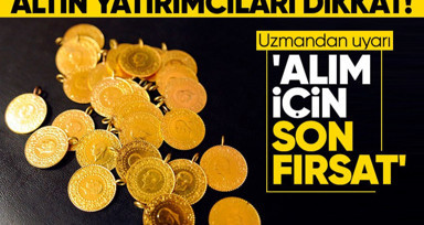 Altın yatırımcılarını ilgilendiriyor! Uzman isim 'Eşine zor rastlanır' diyerek açıkladı! Alım için son fırsat