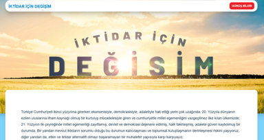 CHP'de 'değişim' rüzgarı esiyor! İmamoğlu'nun günlerdir konuşulan internet sitesi yayına girdi