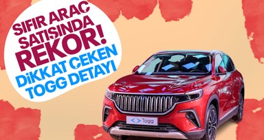 Sıfır araç satışında 3 haftada tarihi rekor! Zirvede dikkat çeken değişiklik! Togg detayı...