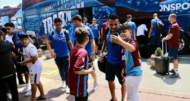 Trabzonspor kamp için Slovenya'ya gitti