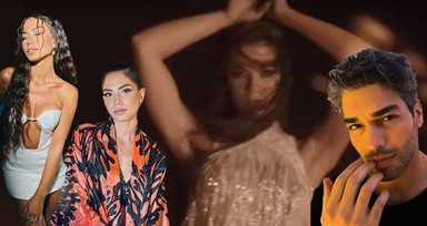 Demet Özdemir'in kumsaldaki ateşli dansı sosyal medyada gündem oldu! Partneri Şükrü Özyıldız'ın hayali ortalığı kavurdu