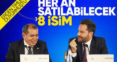 Transfer teklifi alan 8 Galatasaraylı futbolcu! Erden Timur açıklamıştı...
