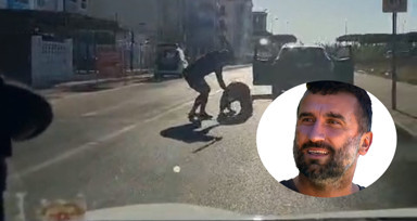 Survivor eski yarışmacısı Hikmet Tuğsuz sokak ortasında başcazgırı dövdü! Olay sonrası paylaşımları şoke etti