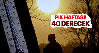 Sıcak günler geride kaldı sırada daha sıcak günler var! İstanbul'da hissedilen 40 dereceyi geçecek