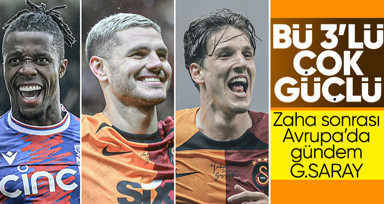Galatasaray'ın Zaha transferi Avrupa'yı salladı! "G.Saray'ın 3'lüsü sorun çıkaracak"