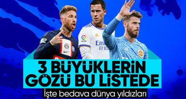 3 Büyüklerin gözü bu listede! Bedava dünya yıldızları