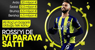Fenerbahçe'den 50 milyon euro'luk satış! Diego Rossi de gitti